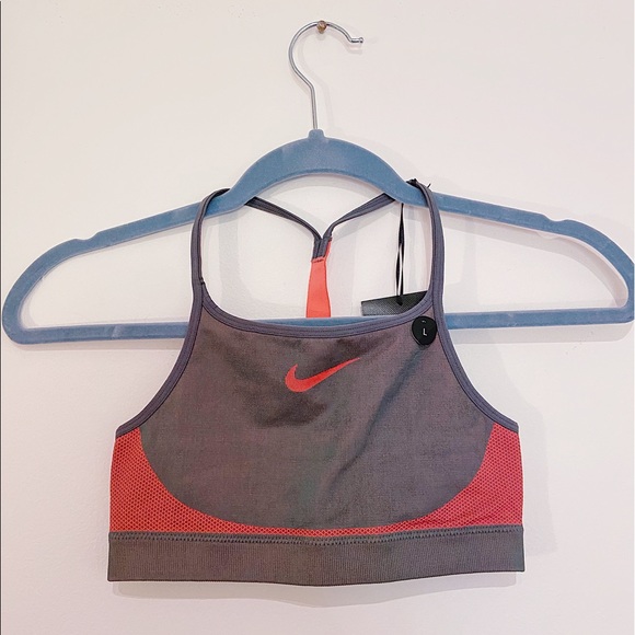 Nike Other - Nike Dri-Fit Training Pink and Gray Sport Bra